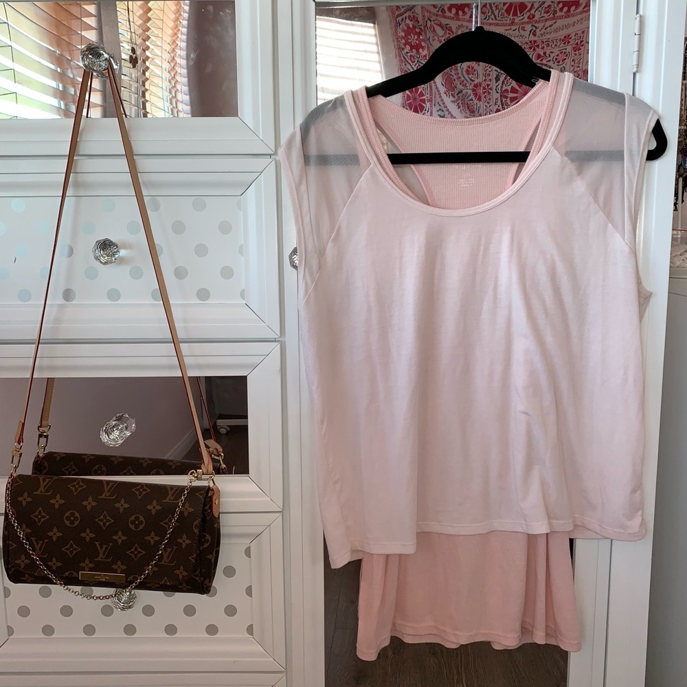 LAYERED ATHLETIC TANKS